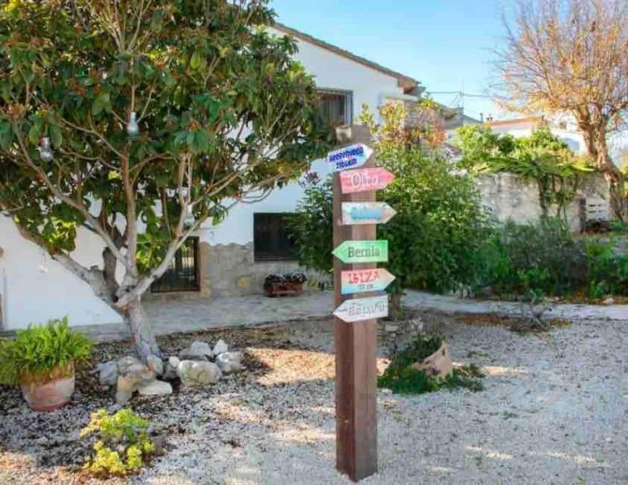 Lovely Appartment 'Solana' With Big Garden, Nice Pool Teulada Exterior photo