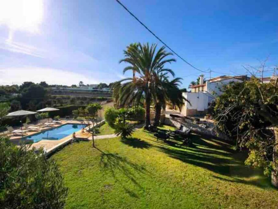 Lovely Appartment 'Solana' With Big Garden, Nice Pool Teulada Exterior photo